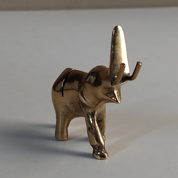 Little Brass Elephant - Picture 3 of 8